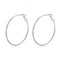 wholesale S925 sterling silver INS-style high-end minimalist fashion glossy designer plain earrings wholesale-0-8