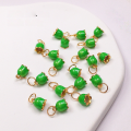wholesale S925 Gold-Plated Enamel Tulip Drop Pendant Charm for Bracelet Necklace DIY New-0-4