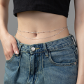wholesale S925 Sterling Silver Nalan European and American Close-Fitting Waist Chain Minimalist Elegant High-End Sensual Body Chain Y00644-0-1
