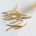 wholesale 14k gold-filled faceted curved smooth tube color-preserving handmade DIY jewelry accessories hollow tube necklace bracelet bead materials-0-0