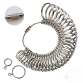 wholesale Metal material Hong Kong code, US, UK size ring finger measurement ring, finger size measuring tool, ring size tool, ring sizer-0-3