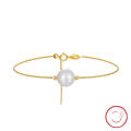 wholesale S925 sterling silver GPB collection French Baroque natural freshwater pearl women's high-end bracelet wholesale-0-51