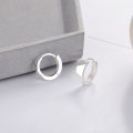 wholesale S925 Sterling Silver Cloud Tide Pavilion Hoop Earrings for Women, High-End Retro Minimalist Style Exaggerated Earrings Direct from Manufacturer-0-2