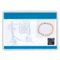 wholesale 18K gold-plated, 925 sterling silver with 6-7mm cultured freshwater pearl men's bracelet-0-3