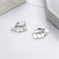 wholesale S925 Sterling Silver Star Tassel Ear Clasp Korean Style Elegant and Exquisite Ins Versatile Design Earrings for Women-0-2
