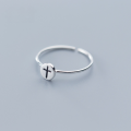 wholesale S925 Sterling Silver Korean-style Little Fresh Cross BFF Ring Sweet and Elegant Thai Silver Ring J6273-0-2