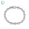 wholesale S925 sterling silver new trendy punk fashion cool bracelet for wholesale-0-0
