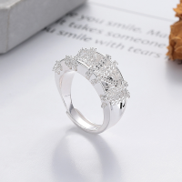 wholesale S925 Silver Korean-style Wide Chain Minimalist Tassel Twisted Niche Design Open Ring-YJ1337H/approx. 5.2g>Adjustable opening