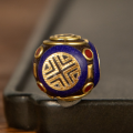 wholesale Metal material Nepalese new Tibetan ethnic style spacer bead lucky bead handicraft DIY beading vintage accessory-0-14