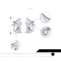 wholesale S925 Sterling Silver Inlaid Diamond Kitten Stud Earrings, Zirconia Earrings, Factory Direct Wholesale-0-1