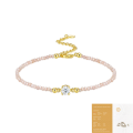 wholesale S925 silver gold fashion exquisite zircon bracelet, high-end luxury women's bracelet that does not fade-0-10