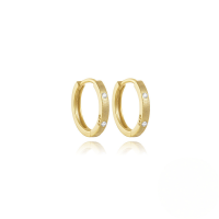 wholesale S925 Sterling Silver Classic-Gold-10MM 925 silver