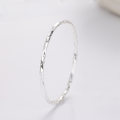 wholesale S925 Sterling Silver Fashion Minimalist Geometric Faceted Fine Shimmer Stackable Ins Style Trendy Niche Design Ring-0-4