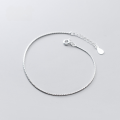 wholesale S925 silver women's bracelet Korean-style minimalist snake chain fashionable and elegant sweet accessory S4375-0-0