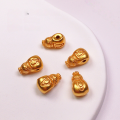 wholesale Gold-plated S925 Silver Three-way Spacer Bead Accessories for DIY Bracelet and Necklace Stringing, New Semi-finished Product-0-0