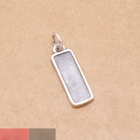 wholesale Sterling Silver Vintage "Pass Every Exam" Pendant, Thai Silver Accessories DIY Red Cord Braided Student Bracelet Ornament-A pendant