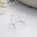 wholesale S925 Silver European and American Fashion Geometric Ins Style Unique Personality Trend Design Earrings and Ear Clips-0-0