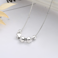 wholesale S925 Silver Cloud Tide Pendant Necklace, Korean Minimalist Ins Style, Versatile and Trendy, Unique and Niche Elegant Design-0-0