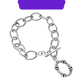 wholesale S925 Sterling Silver 020 Korean Version Ins Retro Chain Bracelet for Women Personality Silver Chain Accessory-0-0