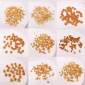 wholesale S925 gold-plated small spacer beads, spacer beads, loose beads, accessories for bracelets, necklaces, stringing, and DIY handmade semi-finished products-0-0