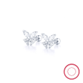 wholesale S925 Sterling Silver Zircon Insect Butterfly Screw Ear Studs, Small Fresh Pastoral Style Exquisite and Delicate Ear Cartilage Earrings-0-6