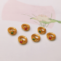 wholesale Metal S925 gold-plated running ring waistline waist bead accessories bracelet necklace string decoration DIY handmade spacer beads semi-finished products-0-1