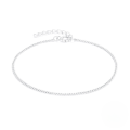 wholesale S925 Sterling Silver Women's Chain Side Link DIY Bracelet,INS。-0-5