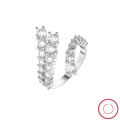 wholesale S925 Sterling Silver Ring, New Hot-Selling European and American Fashion White Zircon Ring, Factory Direct Wholesale-0-72
