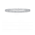 wholesale Metal: S925 Silver Plated Gold Moissanite Tennis Bracelet for Women, New Style Unisex Bracelet, Cross-Border Best Seller, Ready to Ship-0-7