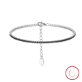 wholesale S925 Sterling Silver Colorful Zircon Tennis Bracelet for Women, Fashionable and Versatile, Direct from Manufacturer-0-21