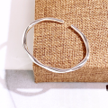 wholesale Metal Material: 9999 Pure Silver Mobius Sterling Silver Bracelet for Women, Genuine Solid Silver, Versatile and Fashionable, Gift for Girlfriend for Holidays, Wholesale-0-1