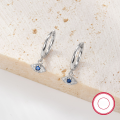 wholesale S925 Sterling Silver Cross-Border Exclusive Ins Style Earrings, Minimalist and High-End Women's Ear Clasps, Niche Layered Ear Accessories-0-9