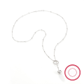 wholesale 925 Sterling Silver Adjustable Stretch Bead European and American Light Luxury High-end Sense Collarbone Chain Ins Style Women Wholesale-0-4