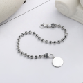 wholesale S925 Sterling Silver GoodLuck English Letter Ins Fashion Versatile Bracelet-0-2