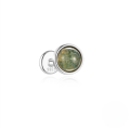 wholesale S925 Sterling Silver Oval Cat's Eye Agate Flat Head Threaded Ear Cartilage Stud-0-5