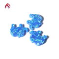 wholesale Metal material, synthetic opal OPAL elephant plain cabochon fire opal polymer cultured opal gemstone-0-1