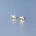 wholesale S925 Sterling Silver Small and Simple Lightning-shaped Stud Earrings, Minimalist Korean Style Fresh and Delicate Summer Women's Earrings G8975-0-0