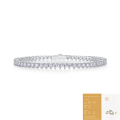wholesale S925 Silver Marked Bracelet Moissanite New Style Jewelry Silver Plated White Gold TikTok Live Streaming Wholesale Accessories-0-6