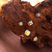 wholesale Metal S925 Silver Gold Plated, Thai Silver, Strong Color Retention, Braided Cord, Bead Accessories, Through-Hole Barrel Beads, Spacers, DIY Necklace-Five Sutras Thai Silver