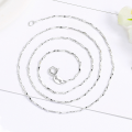 wholesale S925 Sterling Silver On Sale Clearance with Free Shipping Lucky Four-Leaf Clover Necklace Korean Style Women's Pendant with Simple Chain Collarbone Necklace-0-10