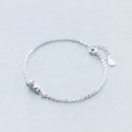 wholesale S925 Silver Bracelet for Women, Fashionable Korean and Japanese Style Cute Cat Bracelet, Wholesale Simple and Sweet Bracelet for Women S0942-0-2