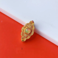 wholesale S925 Gold-Plated Silver with Inlaid Natural Opal DIY Bracelet Necklace Accessory Pendant Original Jewelry-0-11
