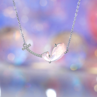 wholesale S925 Sterling Silver Chalcedony Koi Fish Pendant Necklace for Women, New Chinese Style, Artistic, Vintage, Elegant Collarbone Chain-Chinese Style Chalcedony Koi Necklace/Approx. 2.9g>TL014442