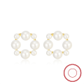 wholesale S925 sterling silver gold-plated ultra-sparkling zirconia drop earrings, manufacturer wholesale-0-86