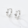 wholesale Metal: 925 Sterling Silver, Colored Zircon Ear Studs, Children's Style, Cute and Light Luxury Fashion Halloween Gift Wholesale-0-6