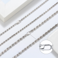 wholesale S925 sterling silver jewelry, twisted rope chain, 33mm, factory direct wholesale-0-2