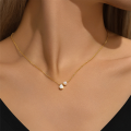 wholesale S925 Sterling Silver Classic Teardrop Crystal Pearl Pendant Necklace-0-2