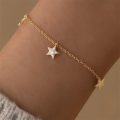 wholesale S925 Sterling Silver New Star Pendant Bracelet For Women, Multi-layer Stackable-0-1