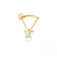 wholesale S925 Silver-Single gold #4