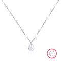 wholesale S925 Sterling Silver Jewelry Set Light Luxury Versatile High-End Women's Necklace Teardrop Zircon Chain Foreign Trade Accessories Wholesale-0-4